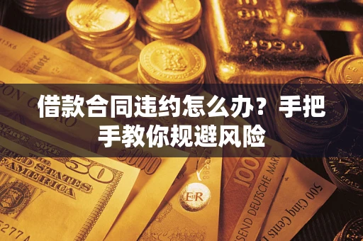 武汉借款合同违约怎么办？手把手教你规避风险