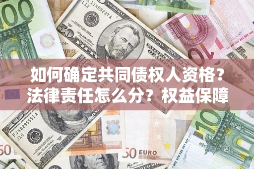 武汉如何确定共同债权人资格？法律责任怎么分？权益保障技巧揭秘！