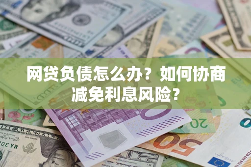 武汉网贷负债怎么办？如何协商减免利息风险？