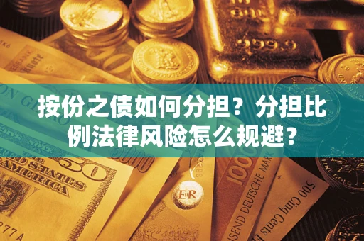 武汉按份之债如何分担？分担比例法律风险怎么规避？