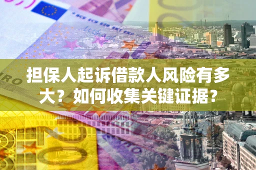 武汉担保人起诉借款人风险有多大？如何收集关键证据？