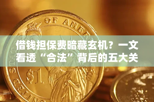武汉借钱担保费暗藏玄机？一文看透“合法”背后的五大关键陷阱