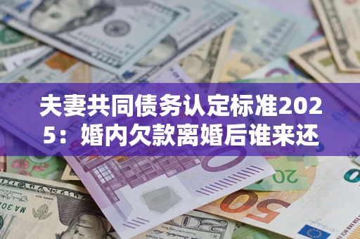 武汉夫妻共同债务认定标准2025:婚内欠款离婚后谁来还? 武汉夫妻共同债务认定标准2025:婚内欠款离婚后谁来还?