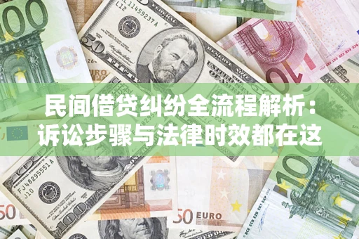 武汉民间借贷纠纷全流程解析：诉讼步骤与法律时效都在这儿了