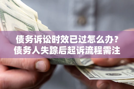 武汉债务诉讼时效已过怎么办？债务人失踪后起诉流程需注意什么？