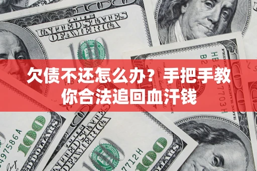 武汉欠债不还怎么办?手把手教你合法追回血汗钱 武汉欠债不还怎么办?手把手教你合法追回血汗钱
