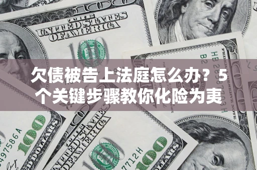 武汉欠债被告上法庭怎么办？5个关键步骤教你化险为夷